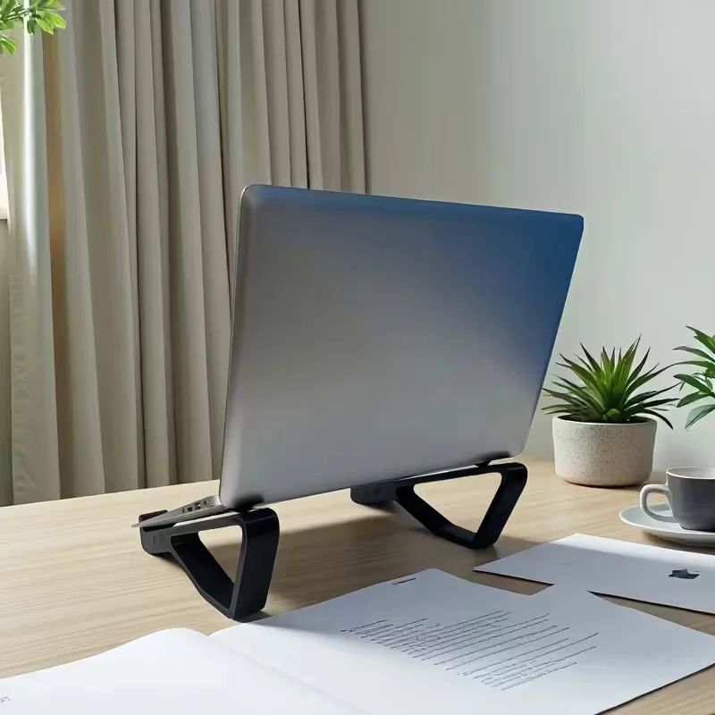 FlexLift Ergonomic Adjustable Laptop Stand For Desk Travel 3