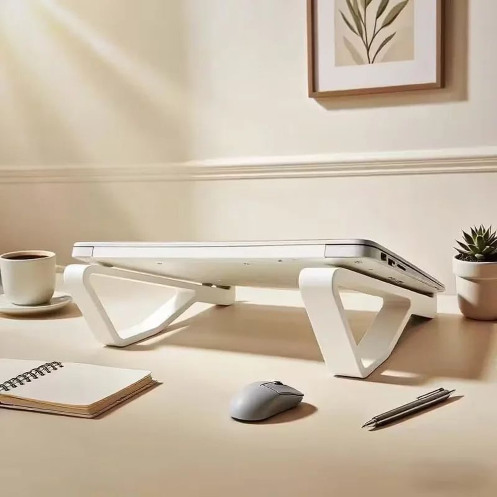 FlexLift Ergonomic Adjustable Laptop Stand For Desk Travel 7