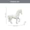 Elegant Mini Horse Figurine Decor For Desk Home Styling 4