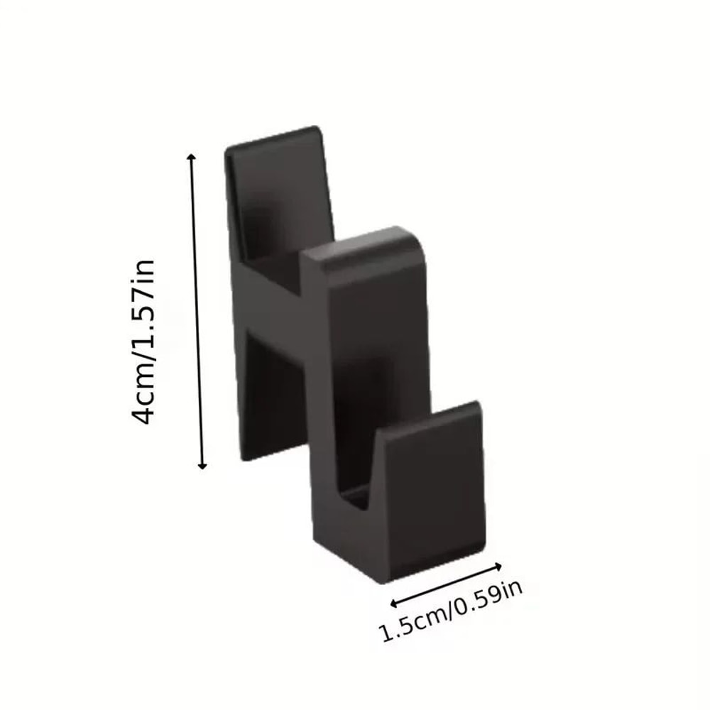DrillFree Soundproof Board Hook Secure Acoustic Panel Wall Hanger For Studios Offices 4