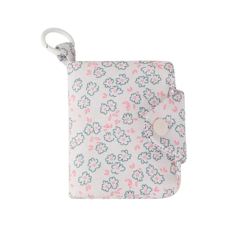 Floral Mini Coin Purse Card Holder Cute Korean Style Wallet For Girls 6