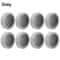 Silent Glide Silicone Luggage Wheel Covers Durable Suitcase Wheel Protector Set 6