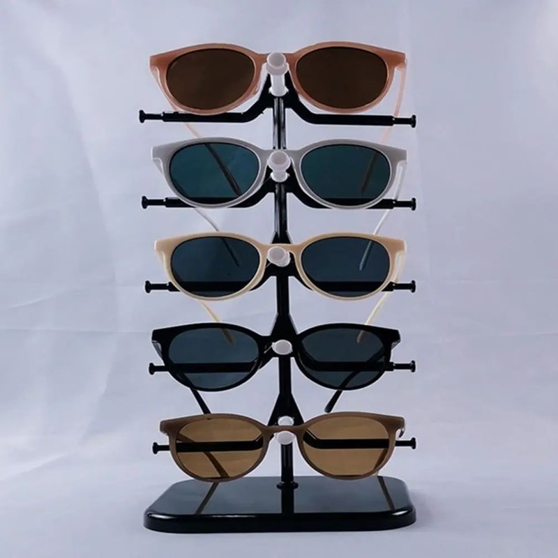 5Layer Glasses Display Stand Sunglasses Organizer Rack 0
