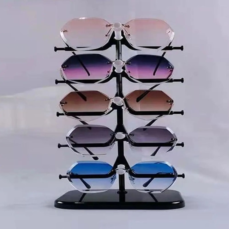 5Layer Glasses Display Stand Sunglasses Organizer Rack 2