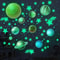 Glow Galaxy Star Wall Stickers Luminous Night Sky Decor For Kids Rooms 0