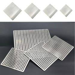 stainless steel drain cover with hair catcher – anti-clog floor drain filter for shower & sink
