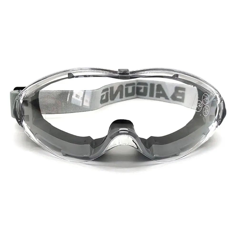 Industrial AntiFog Safety Goggles Over Glasses Clear Lens Lab Work Protective Eyewear 6