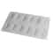 12Cavity Silicone Quenelle Mold For Mousse Cakes Chocolate Fondant 1