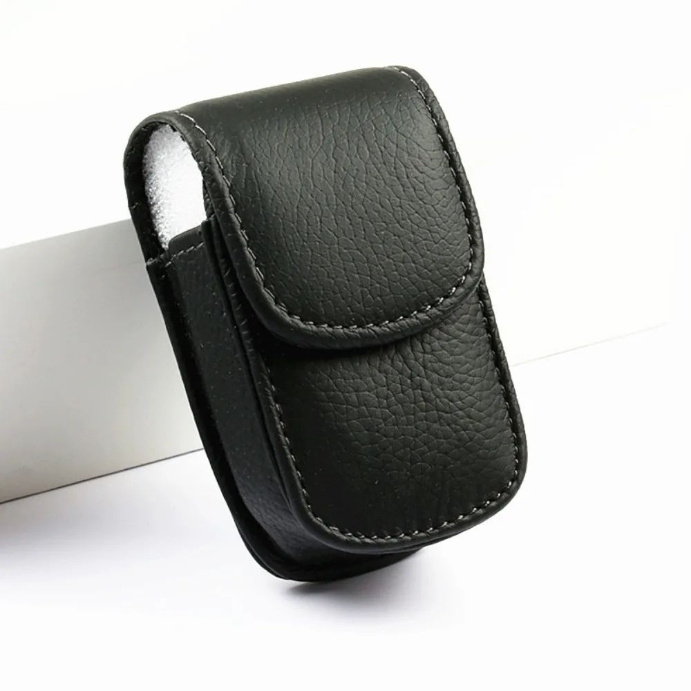 Portable Leather Belt Clip Glasses Case Foldable Eyeglass Holder For Everyday Carry 6