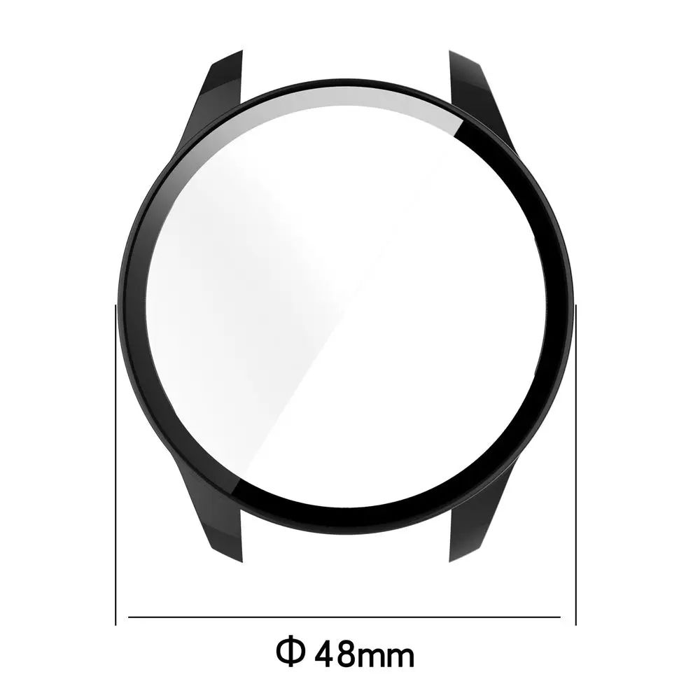Xiaomi Mi Watch Color Case With Tempered Glass Screen Protector Full Protective Watch Cover 4