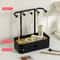 Elegant Wooden Base Jewelry Organizer Stand With Drawer Necklace Display Rack 4