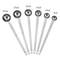 HighPrecision Stainless Steel Coffee Kitchen Measuring Spoon Set 530ml 3