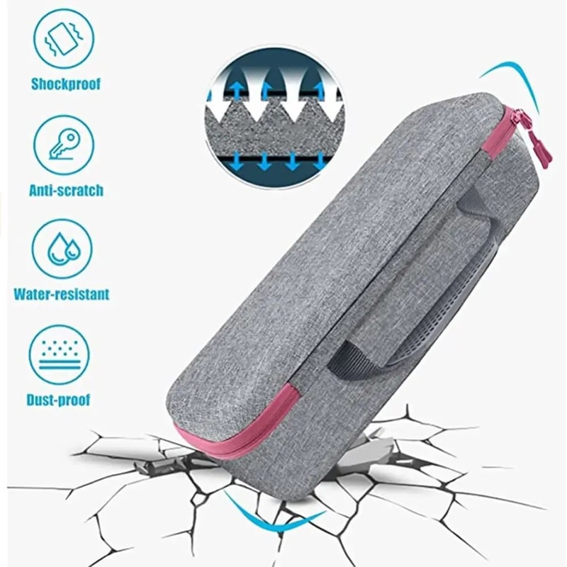 Hair Dryer Brush Travel Case Hard Carrying Case For Hot Air Brushes 1