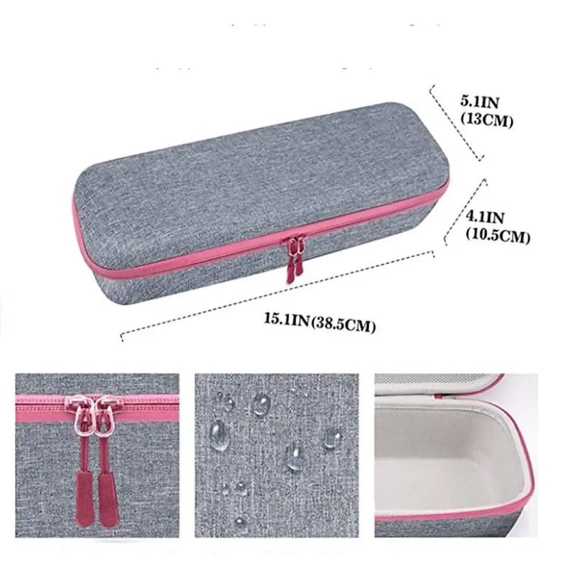 Hair Dryer Brush Travel Case Hard Carrying Case For Hot Air Brushes 5