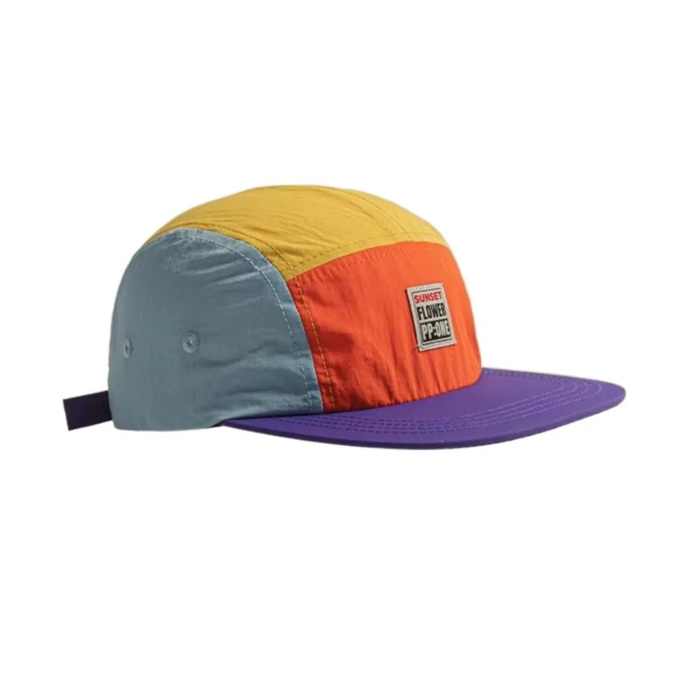 Urban Drift 5 Panel Streetwear Cap Quick Dry Flat Brim Sun Hat 9