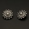 Vintage Metal Buttons Set With Pearl Rhinestone Accents For DIY Clothing Accessories 3