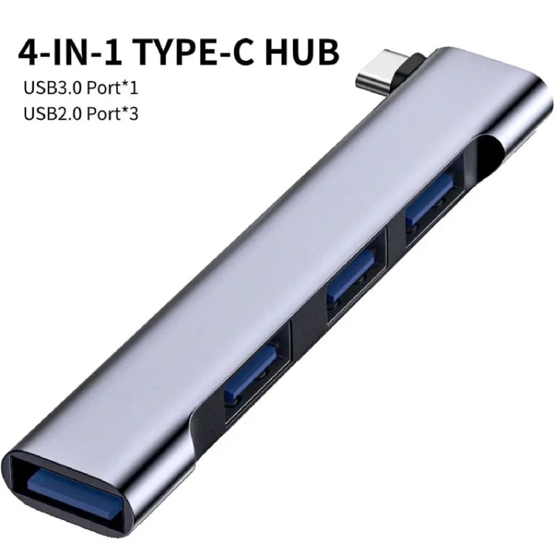 6in1 USBC Hub Laptop Docking Station With PD Charging HighSpeed USB 30 7