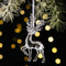 Elegant Clear Angel Acrylic Christmas Ornaments For Tree Holiday Decor 7