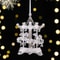Elegant Clear Angel Acrylic Christmas Ornaments For Tree Holiday Decor 9