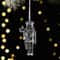 Elegant Clear Angel Acrylic Christmas Ornaments For Tree Holiday Decor 12