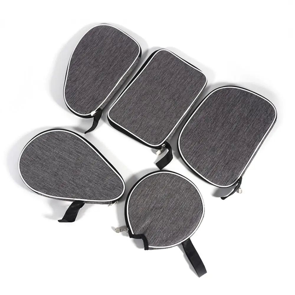EliteGuard Ping Pong Paddle Case Portable Table Tennis Racket Bag With Secure Belt Strap 0