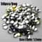 50pcs Fishing Spinner Blades Set Nickel Spoon Blades For Flounder Attractor Lures DIY Tackle 2