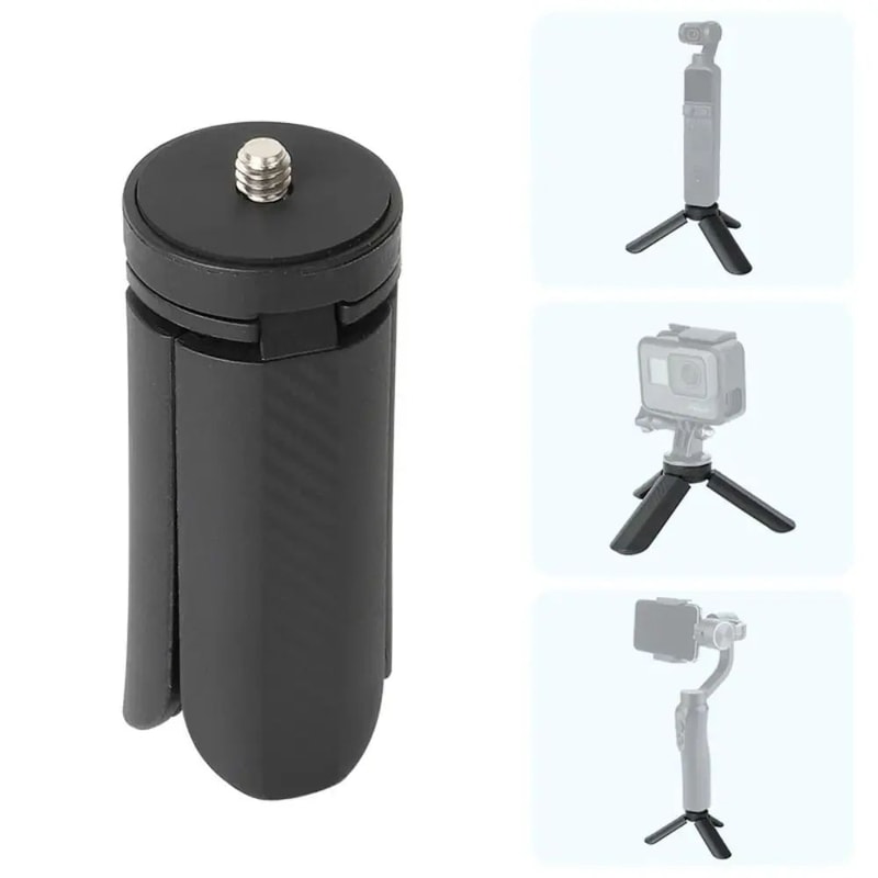PocketPro Mini Tripod Stand For DJI Osmo Pocket Portable Mini Tripod For DJI Osmo Pocket With Stab 3