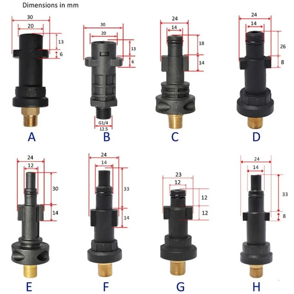 Karcher Foam Lance Adapter With Quick Connector G14 Pressure Washer Foam Cannon Fitting 1