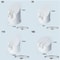 Universal AntiOdor Floor Drain Cover InsectProof Rain Pipe Cap For 50160mm Pipes 5