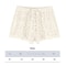 Boho Crochet High Waist Summer Shorts With LaceUp Detail 5