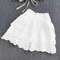 Boho Crochet High Waist Summer Shorts With LaceUp Detail 6