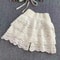 Boho Crochet High Waist Summer Shorts With LaceUp Detail 8