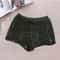 Boho Crochet High Waist Summer Shorts With LaceUp Detail 11
