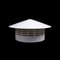 Weatherproof PVC Roof Air Vent Cover Round Roof Air Vent Grille For Durable Outdoor Ventilation 0