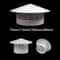 Weatherproof PVC Roof Air Vent Cover Round Roof Air Vent Grille For Durable Outdoor Ventilation 4