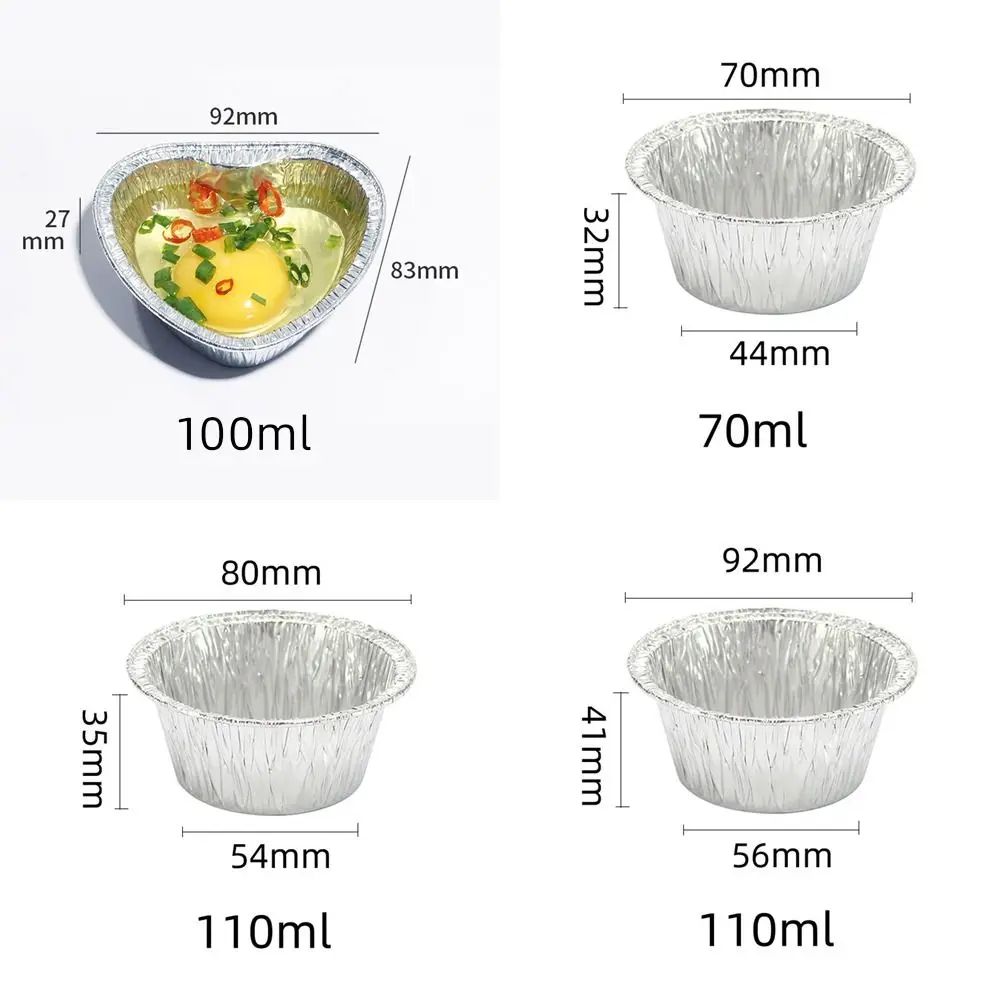 Premium Foil Cupcake Liners NonStick Disposable Muffin Cups For Easy Baking Elegant Presentation 5