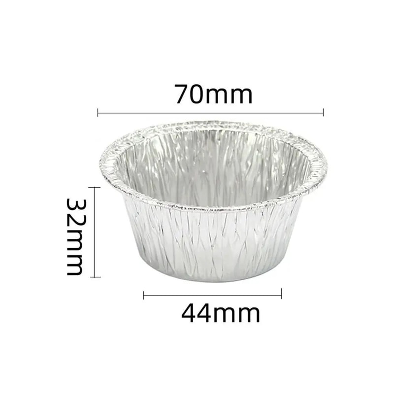 Premium Foil Cupcake Liners NonStick Disposable Muffin Cups For Easy Baking Elegant Presentation 7