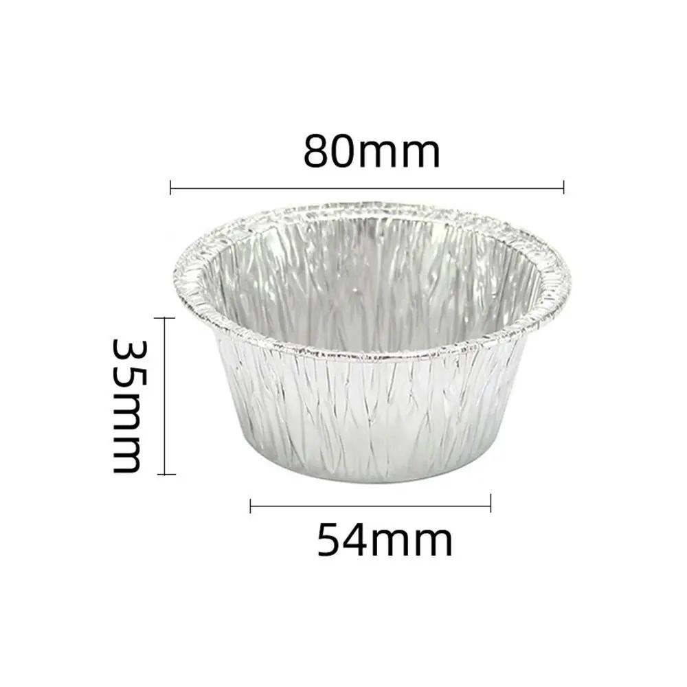 Premium Foil Cupcake Liners NonStick Disposable Muffin Cups For Easy Baking Elegant Presentation 8