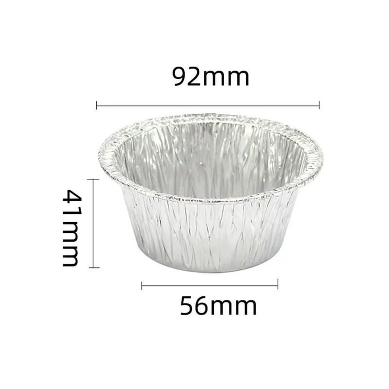 Premium Foil Cupcake Liners NonStick Disposable Muffin Cups For Easy Baking Elegant Presentation 9