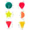 Creative Silicone Wine Glass Markers And Drink Charms With Cocktail Picks 4