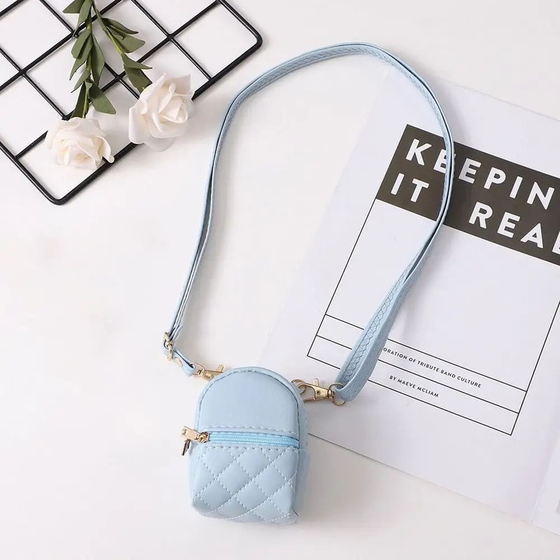 Chic Mini Crossbody Coin Purse In PU Leather 7