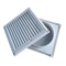HighFlow Air Vent Grille Cover With Adjustable Flaps For Wall Duct Ventilation 3