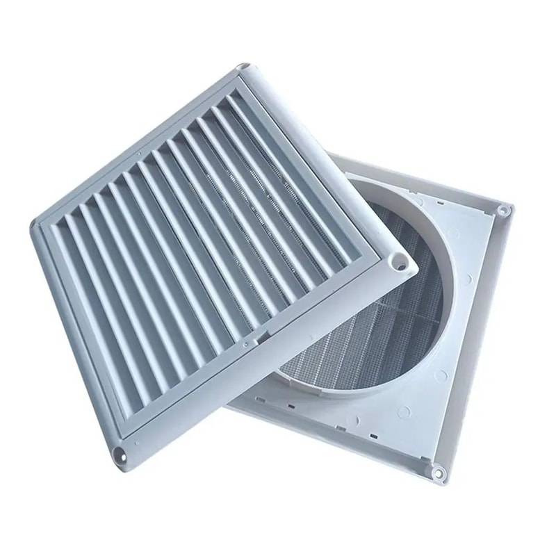 HighFlow Air Vent Grille Cover With Adjustable Flaps For Wall Duct Ventilation 3