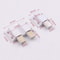 NoDrill Zinc Alloy Glass Door Hinge Set For Cabinets 5