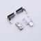 NoDrill Zinc Alloy Glass Door Hinge Set For Cabinets 8