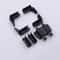 NoDrill Zinc Alloy Glass Door Hinge Set For Cabinets 11