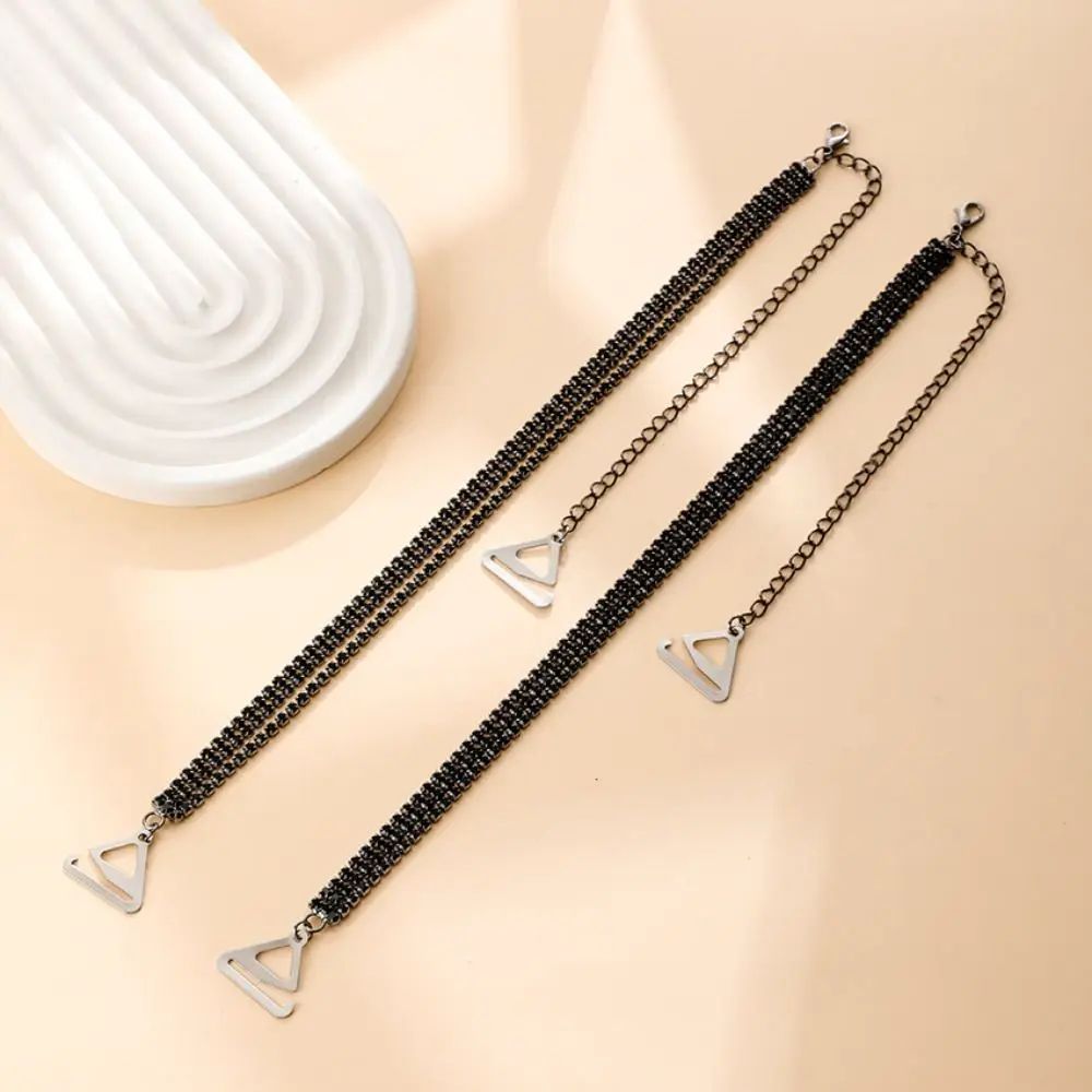Elegant Rhinestone Bra Straps Adjustable AntiSlip Lingerie Accessory 3