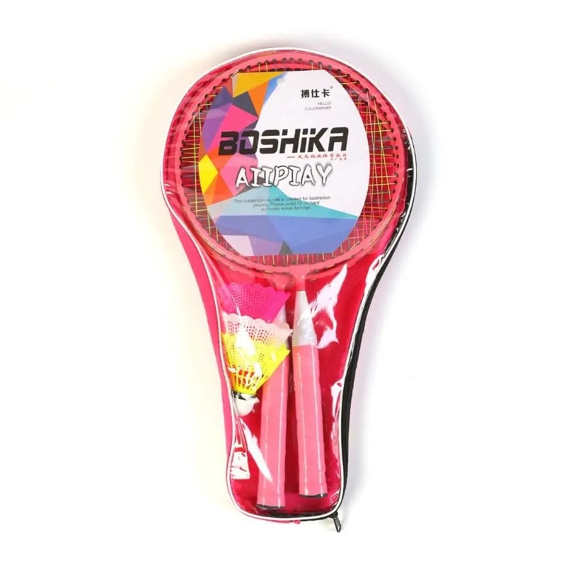 Kids Lightweight Badminton Set With Carry Bag Family Outdoor Sports Game Kit 4