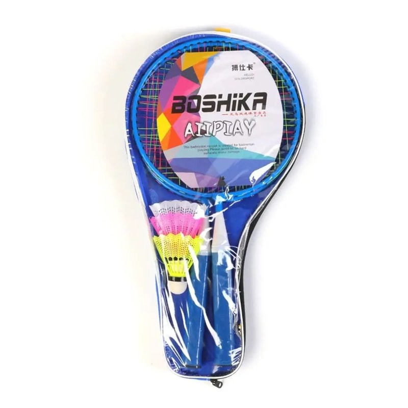 Kids Lightweight Badminton Set With Carry Bag Family Outdoor Sports Game Kit 6