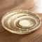 Handwoven Bamboo Serving Tray Basket Natural Bamboo Tray For Bread Fruit Home Display 0